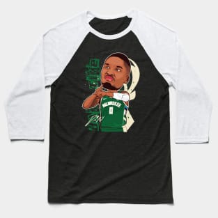 Dame Time Damian Lillirad Bucks Baseball T-Shirt